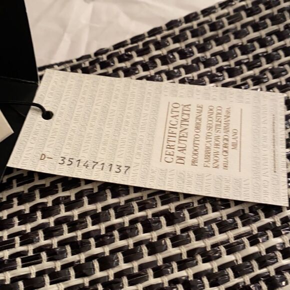 Emporio Armani Woven Cotton‎ Blend Skirt  NWT Large - Picture 10 of 14